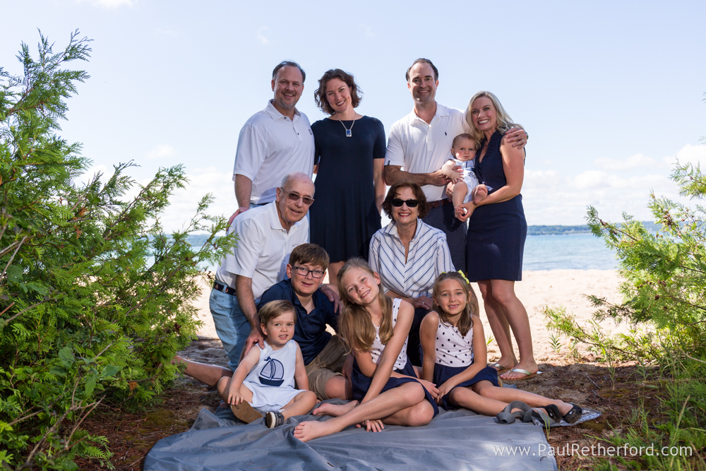 Harbor Springs Photography Jack family session Lake Michigan