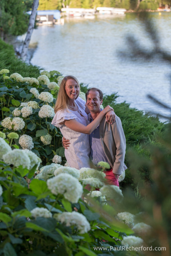 Walloon Lake Engagement Photography HackerCraft Wooden Boat Northern Michigan 