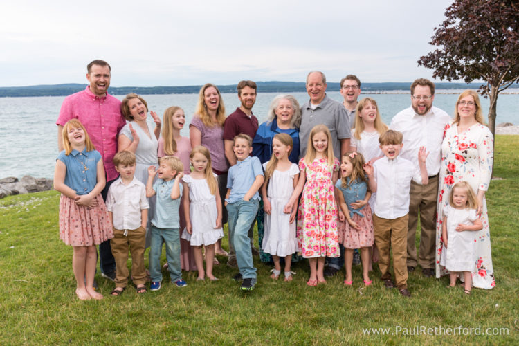 Family Photography session Bayfront Park Petoskey Northern Michigan Phil