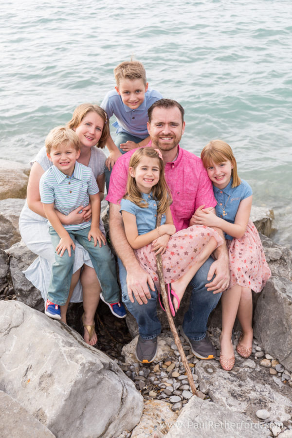 Family Photography session Bayfront Park Petoskey Northern Michigan Phil