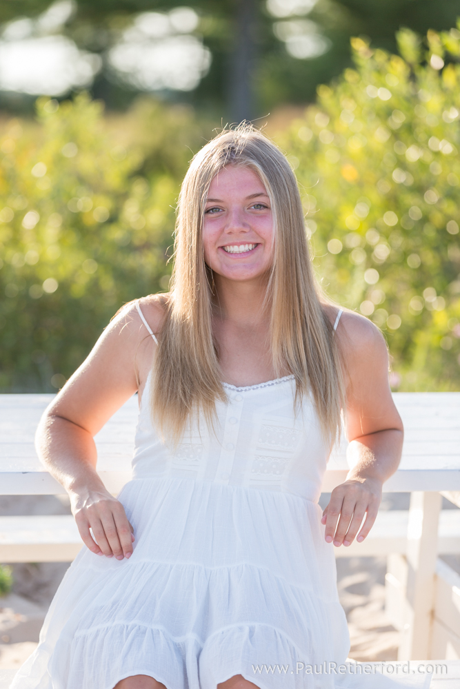 Senior Photography Harbor Springs Northern Michigan Natalie