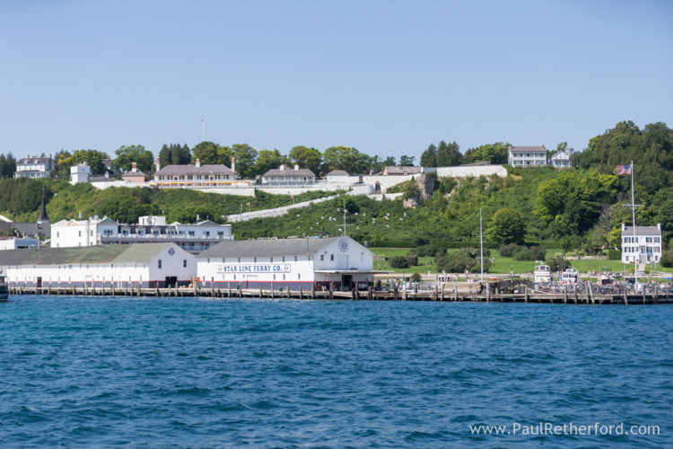 Mission Point Resort outdoor gazebo promenade deck Wedding Photography Emily Mike