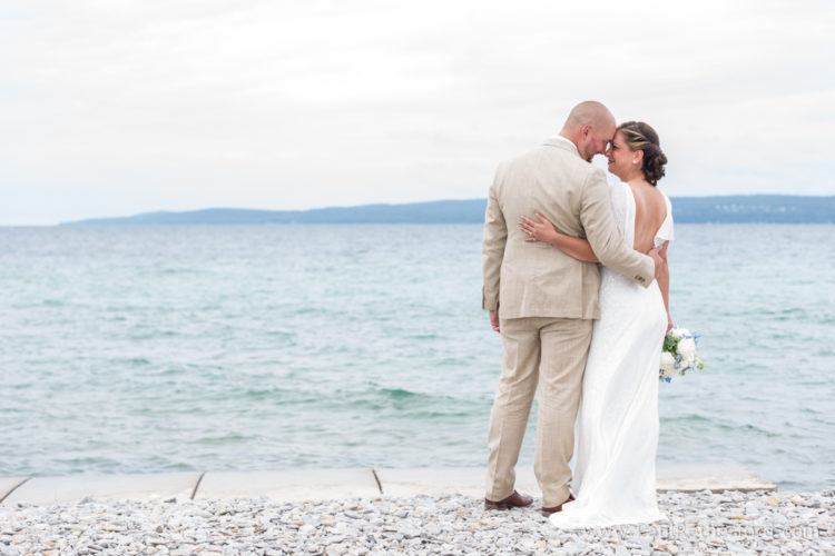 wedding sunset beach bay harbor photographer