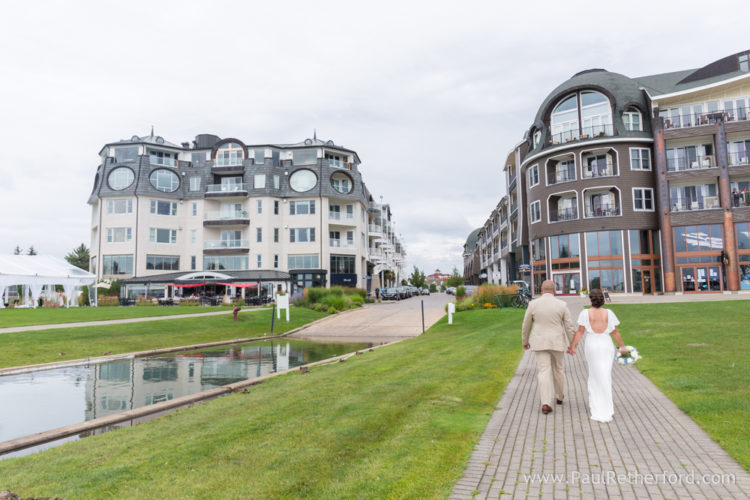 Bay Harbor Sunset Beach Intimate Wedding Photography Northern Michigan