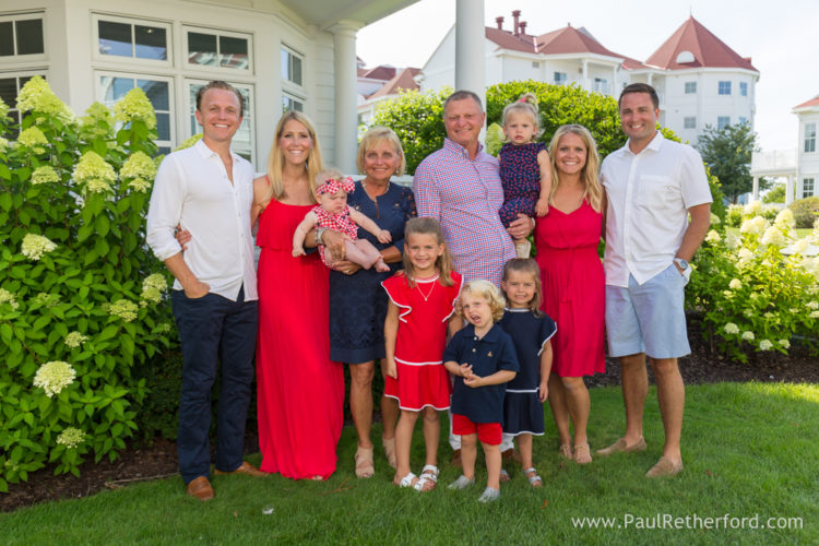 Inn at Bay Harbor family photo Lake Michigan Petoskey portraits