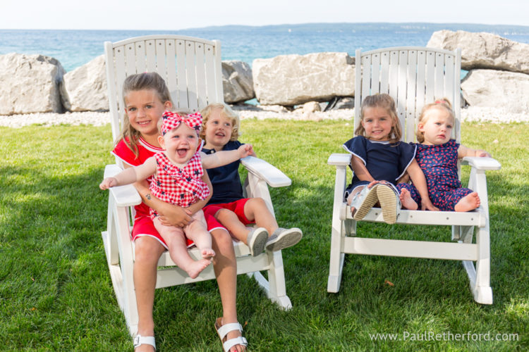 Inn at Bay Harbor family photo Lake Michigan Petoskey portraits