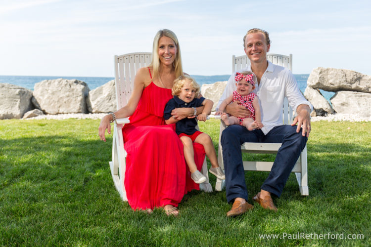 Inn at Bay Harbor family photo Lake Michigan Petoskey portraits
