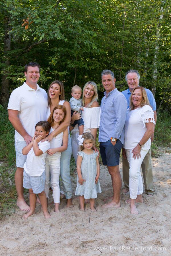 Family Photography Charlevoix Lake Michigan Beach Northern Michigan