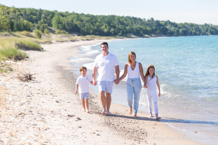 Family Photography Charlevoix Lake Michigan Beach Northern Michigan