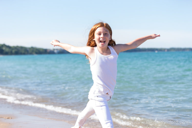 family kid charlevoix northern michigan photo