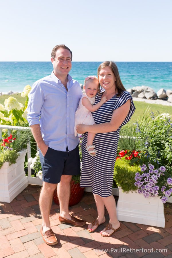 Bay Harbor waterfront family session Lake Michigan Photo