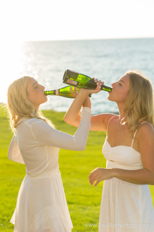 College graduation photo shoot Bay Harbor Northern Michigan Georgetown Grads