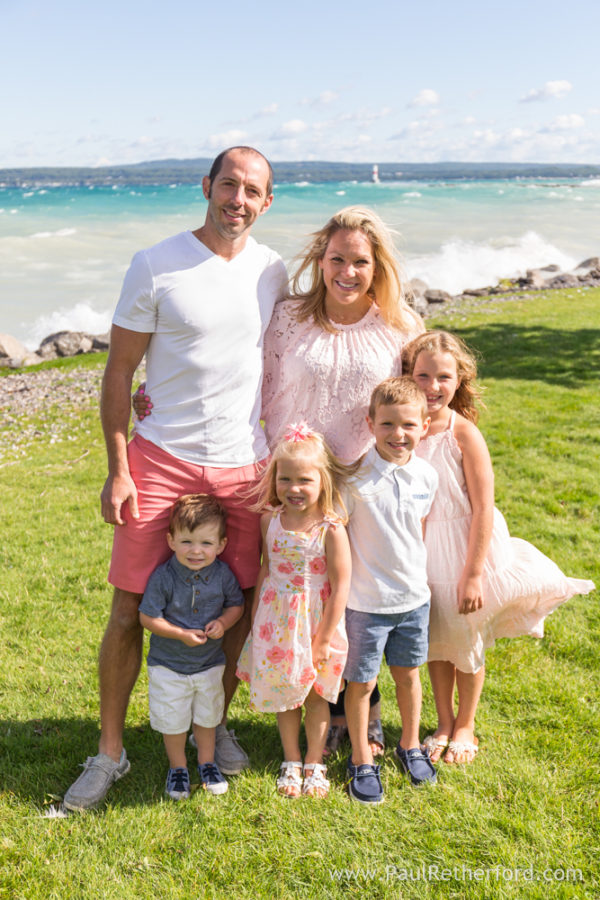 Petoskey Bayfront Park family Photography Lake Michigan