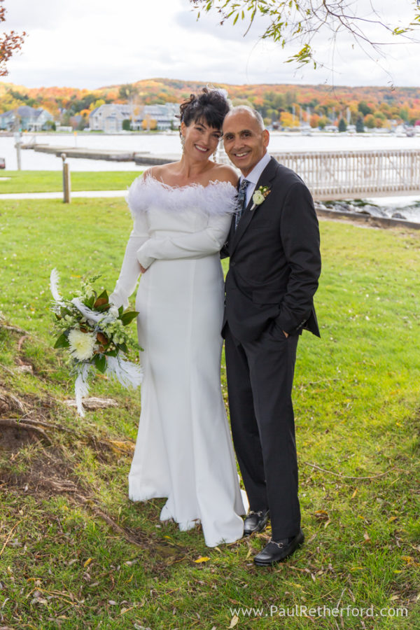 Boyne City Wedding private residence Northern Michigan Photography