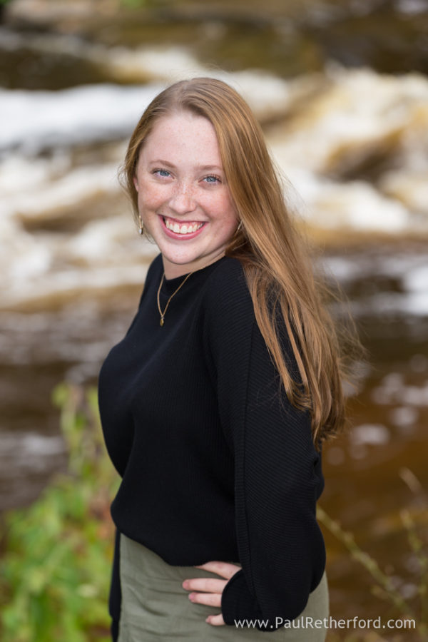 Petoskey Northern Michigan high school senior photo session photographer