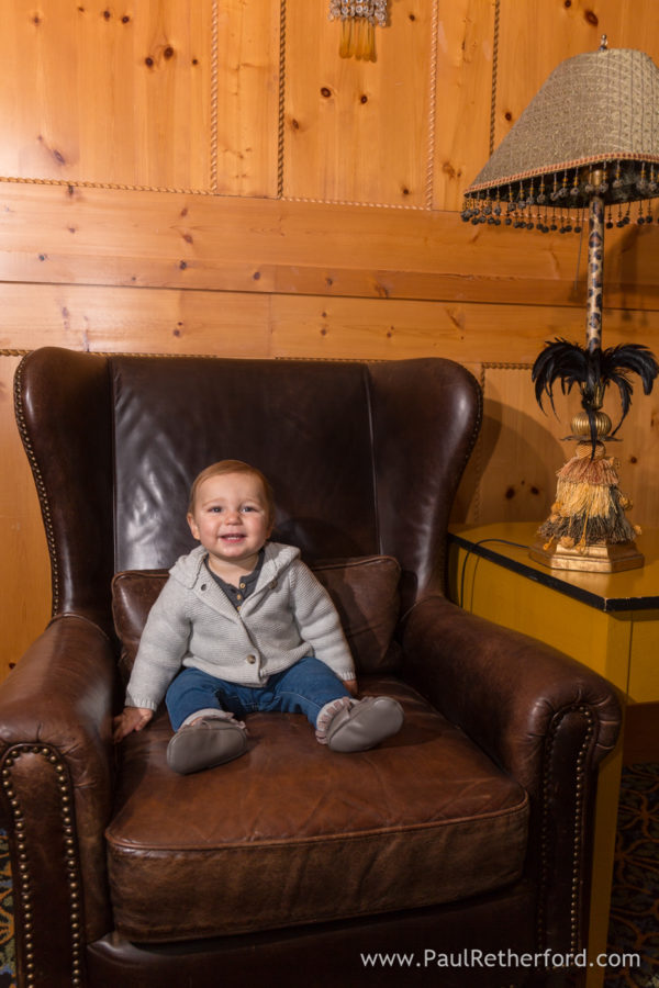 Winter family photo session Boyne Mountain Resort Northern Michigan