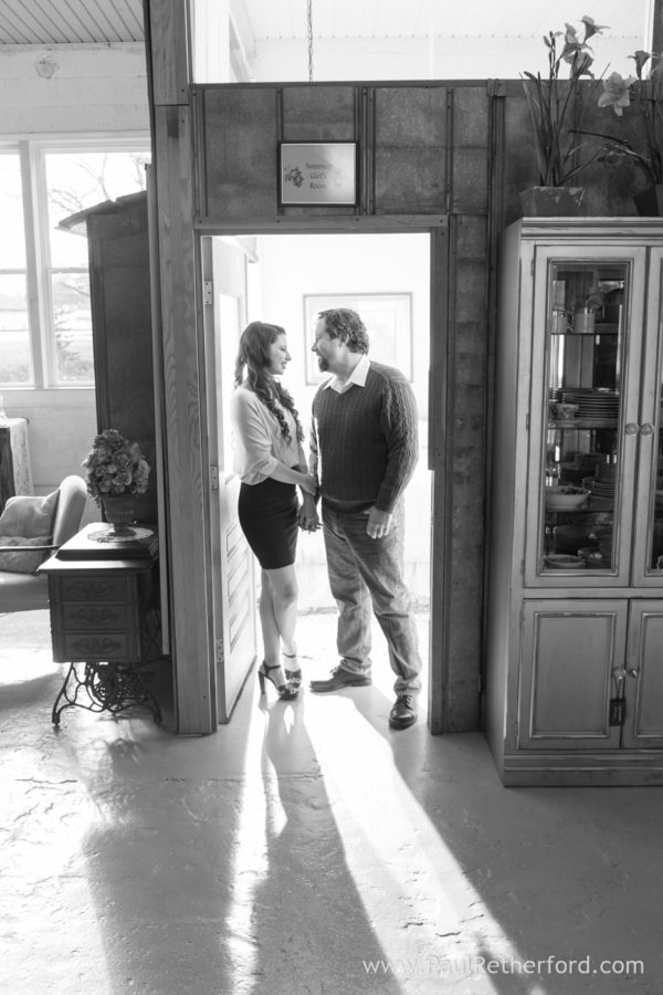 Rogers City Purple Martin Inn Engagement Photography session