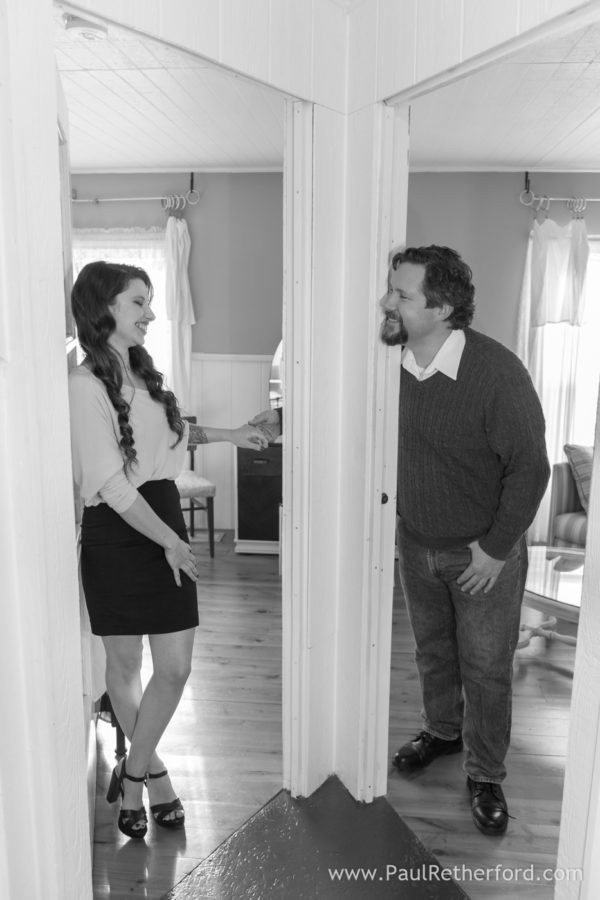 Rogers City Purple Martin Inn Engagement Photography session