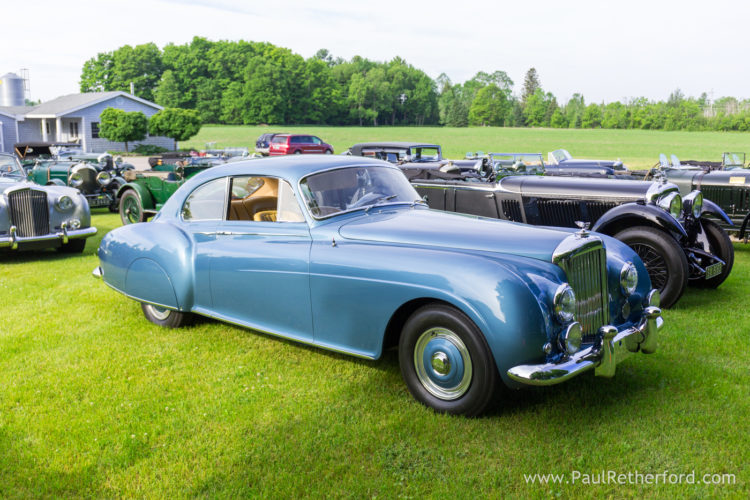 Northern Michigan Bentley car show cruise Maple River Farm