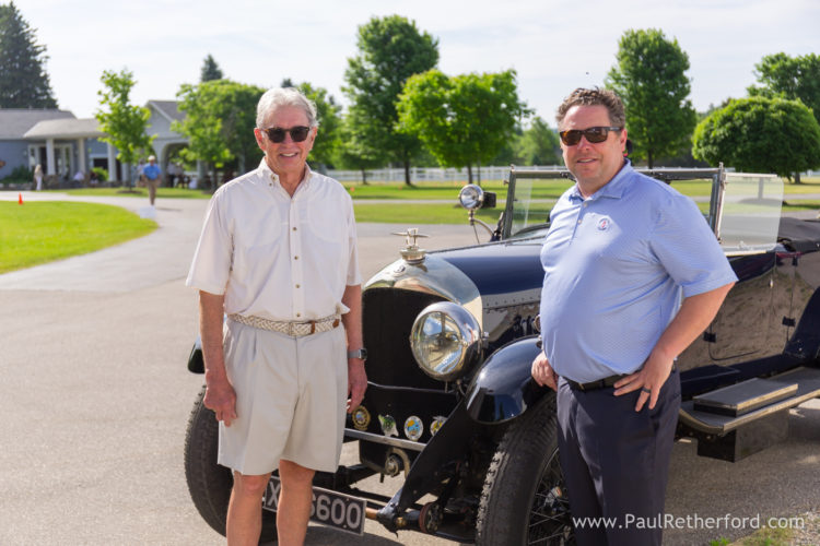 Northern Michigan vintage Bentley car show meet cruise Maple River Farm
