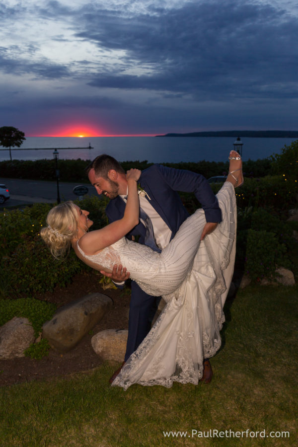 Perry Hotel Wedding covid 19 delay Petoskey Northern Michigan