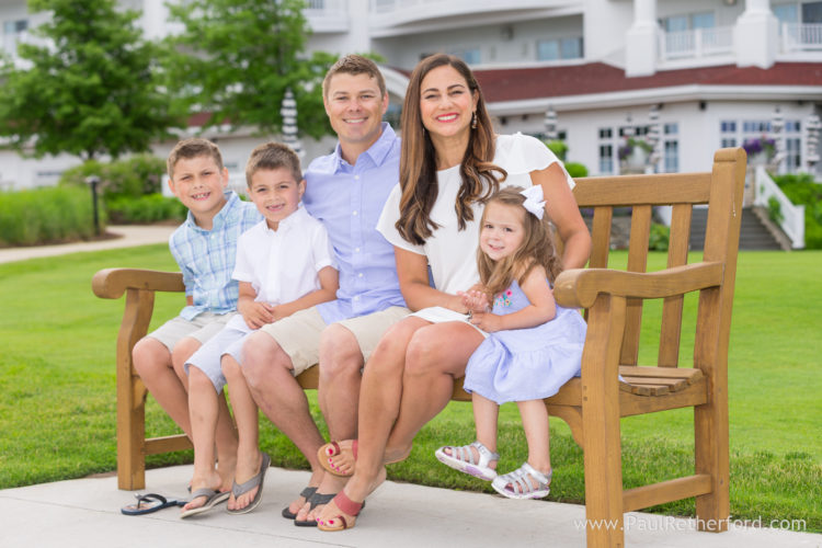 Bay Harbor family photography Inn at Bay Harbor Lake Michigan