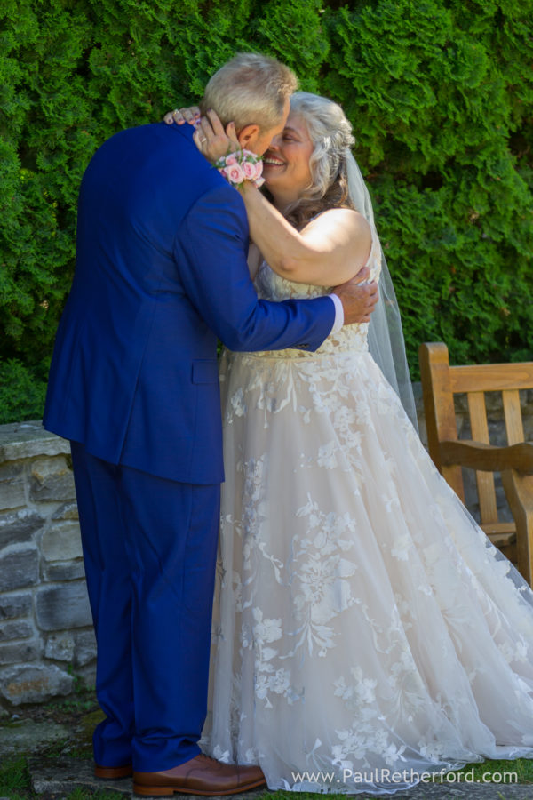 Grand Hotel Mackinac Island tea garden fountain lawn Wedding Photography