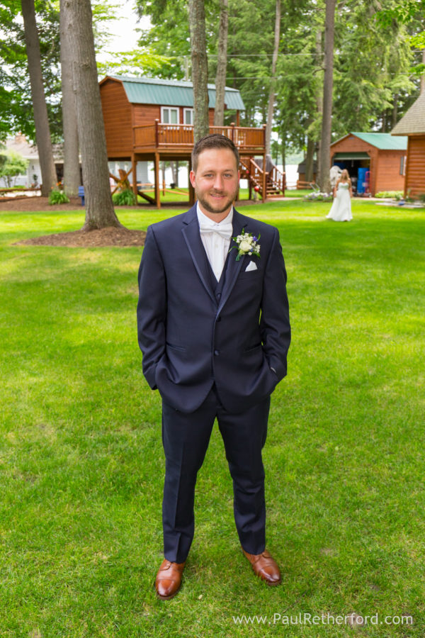 Pickerel Lake Wedding Clark's on the lake Northern Michigan Alanson Photography