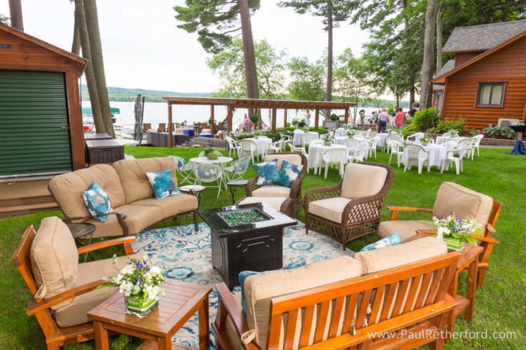 Pickerel Lake Wedding Clark's on the lake Northern Michigan Alanson Photography