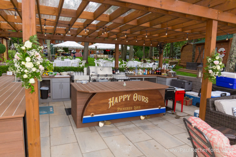 Pickerel Lake Wedding Clark's on the lake Northern Michigan Alanson Photography