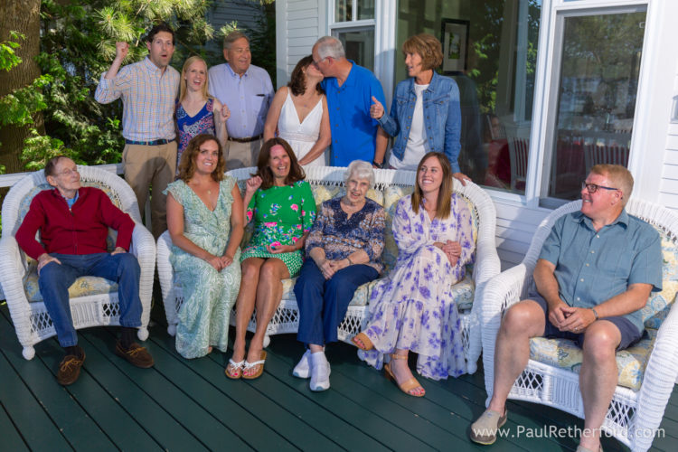 Walloon Lake intimate family Wedding renewal Photography