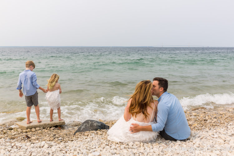 mackinac island family photo northern michigan