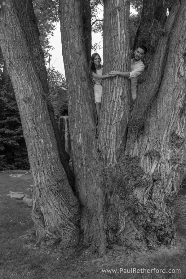 Downtown Petoskey Engagement Photography Lake Michigan