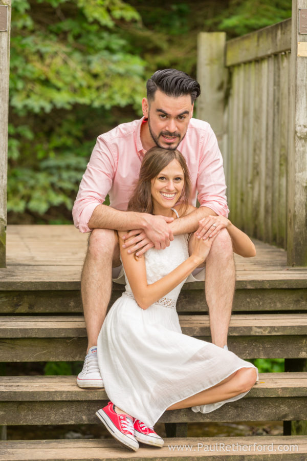Downtown Petoskey Engagement Photography Lake Michigan