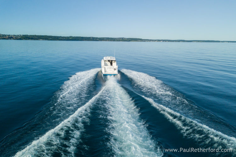 Petoskey Michigan Yacht boat Lake Michigan Photography