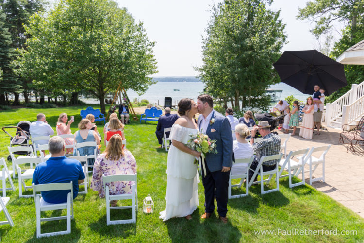 Walloon Lake Intimate Private Northern Michigan Wedding