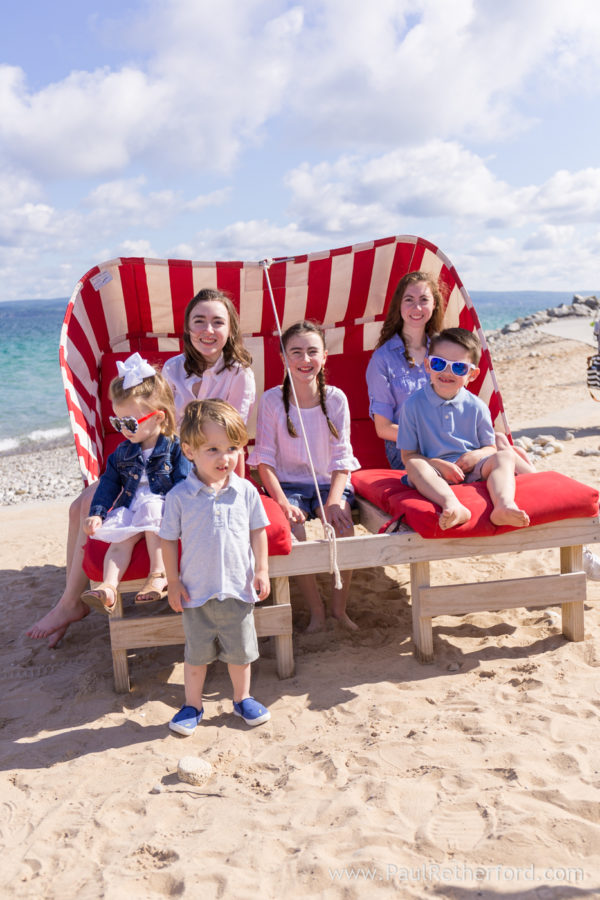 Bay Harbor family photography Lake Michigan