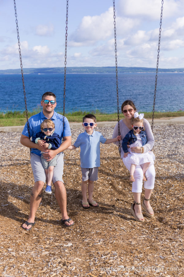 Bay Harbor family photography Lake Michigan