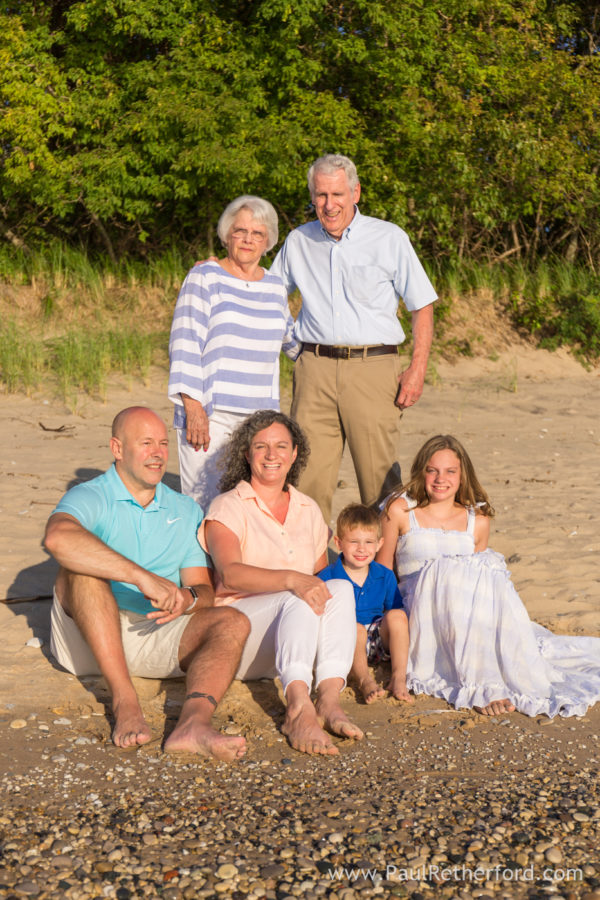 Empire Beach Family Lake Michigan dunes Photography
