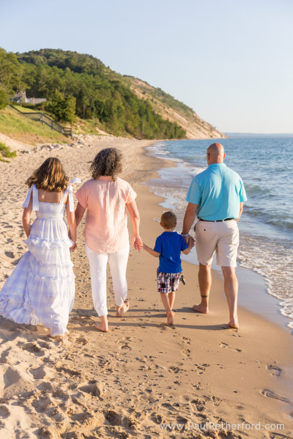 Empire Beach Family Lake Michigan dunes Photography
