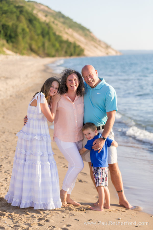 Empire Beach Family Lake Michigan dunes Photography
