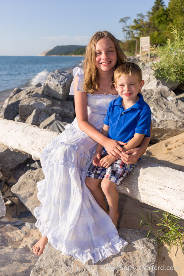 Empire Beach Family Lake Michigan dunes Photography