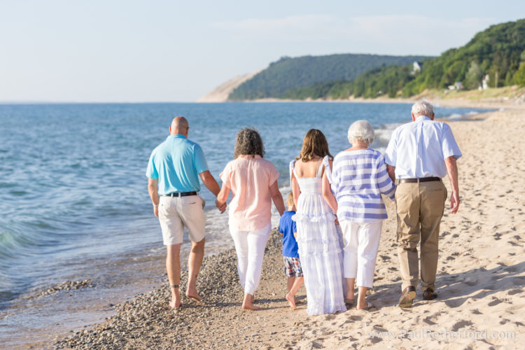 Empire Beach Family Lake Michigan dunes Photography