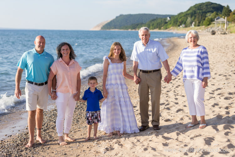 Empire Beach Family Lake Michigan dunes Photography
