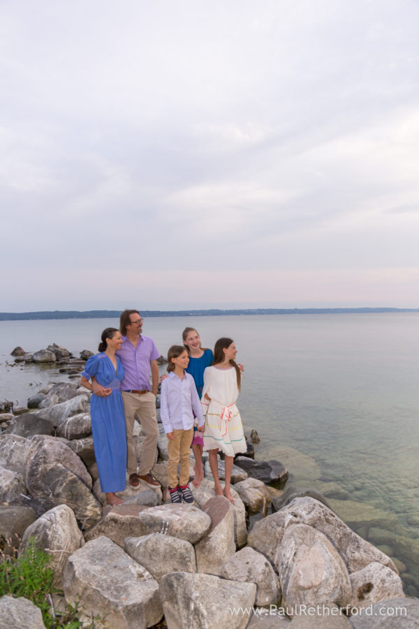 Harbor Springs, Northern Michigan Family Portrait Session Photography