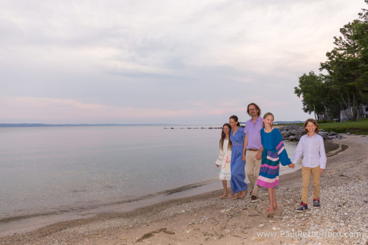 Harbor Springs, Northern Michigan Family Portrait Session Photography