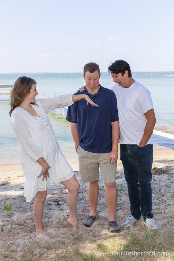 Mullet Lake Cheboygan, Michigan Family Portrait Photography session