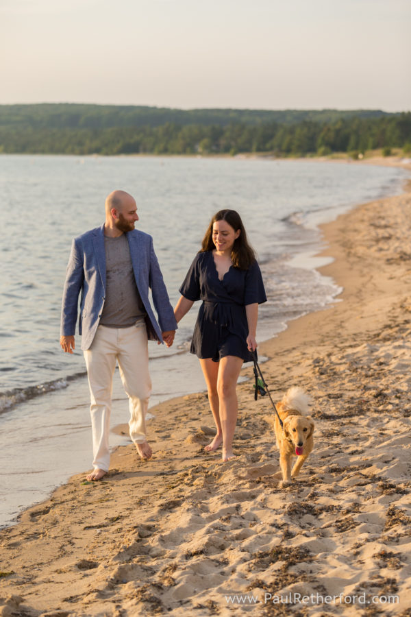 Engagement Photography Petoskey State Park Northern Michigan