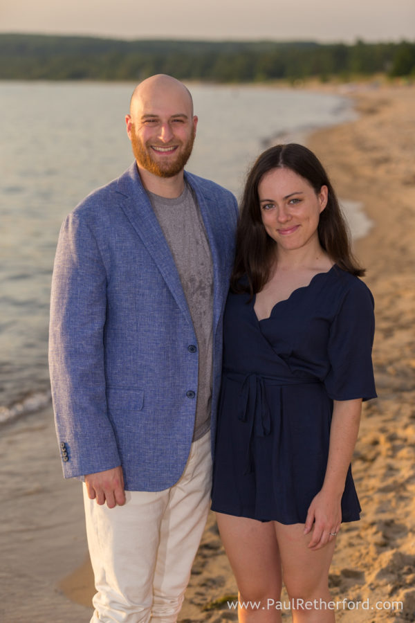 Engagement Photography Petoskey State Park Northern Michigan