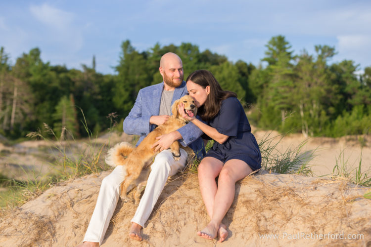 Engagement Photography Petoskey State Park Northern Michigan